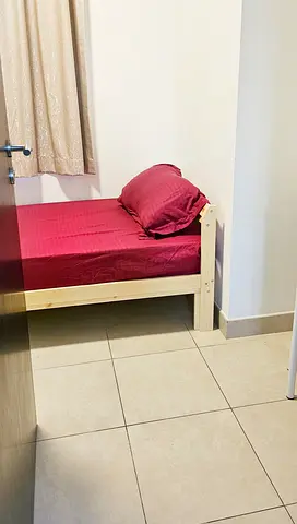 IKEA single bed with mattress