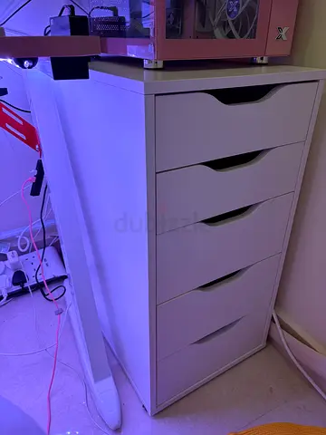 White 6-Drawer Tall Chest - urgent sell