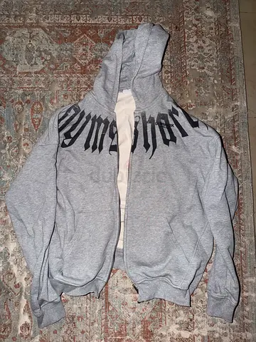 Gymshark Gothic Zip Up medium size