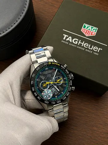 Tag Heuer Carrera Senna Edition Chronograph - Stainless Steel