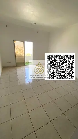 For annual rent in Al Rashidiya: 3 bedrooms, living room, bathroom, balcony, and built-in wardrobes. Very spacious. Close to Ajman One Towers. 27,000