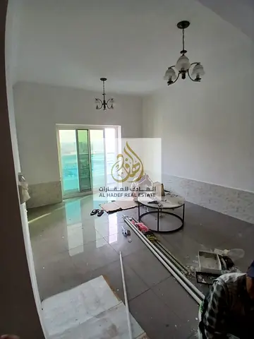 A well-maintained apartment is available for annual rent in Al Jurf 2, located in a prime area close to Delta Center Ajman, the court, and the univers