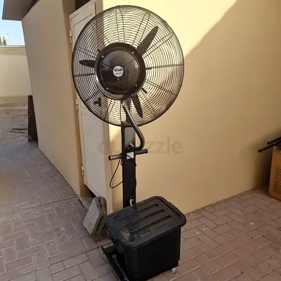Industrial outdoor misting fan - standing unit, good working condition