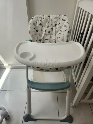 Used baby high chair with removable tray