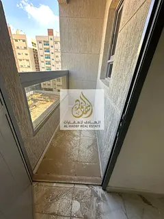 Annual apartment for rent – First tenant in Al Jurf 3, Ajman. A spacious 1 bedroom and living room