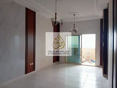 One bedroom and living room with two bathrooms, parking, swimming pool, gym, mosque, and all services within the tower. Large spaces and a distinctive
