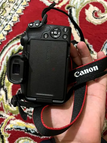 Canon compact camera with strap — good working condition