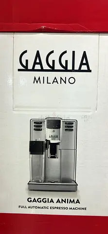 Gaggia Anima Fully Automatic Espresso Machine - Silver (Boxed)