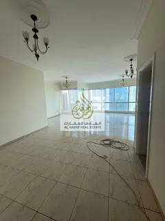 Luxury 3 Bedroom Apartment for Rent in Sharjah Al Majaz 2 | Full Lake View Balcony | Maid Room + 4 B