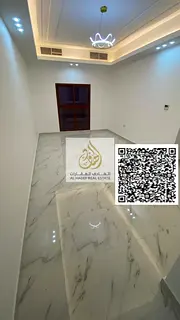 Two-bedroom apartment with a living room, first occupancy, in Al Muwaihat 3, opposite Ajman Academy.