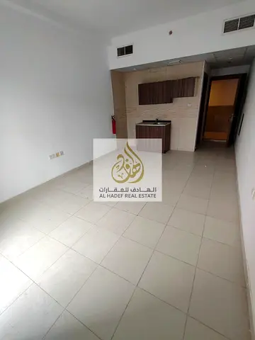 Studio for annual rent in Smart Tower – Al Amerah area Location: Directly on Sheikh Mohammed Bin Zayed Road Details: • Price: AED 24,000 per year (p
