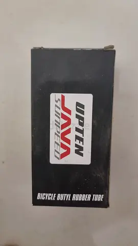 Upten Java Bicycle Butyl Rubber Tube - New