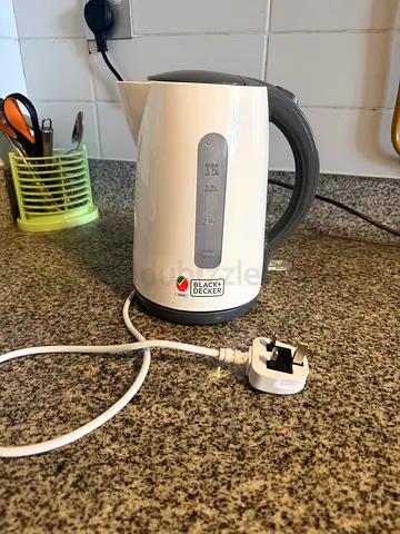 Black  Decker Electric Kettle - 1.7L, Good Working Condition