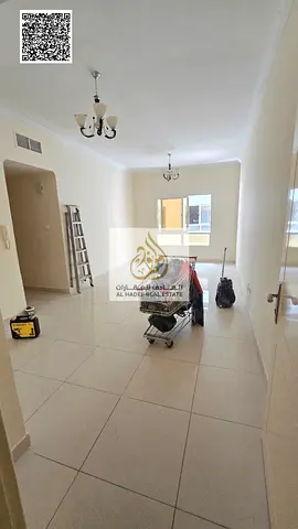 غرفتين وصالة للإيجار السنوي في النعيمية 1 عجمان | غرفة ماستر | 2 حمام | خزائن بالحائط | تكييف مركزي | جيم ومسبح مجاني | 38,000 درهم