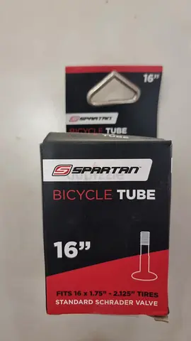Spartan 16 Bicycle Inner Tube (Fits 16 x 1.75 - 2.125)