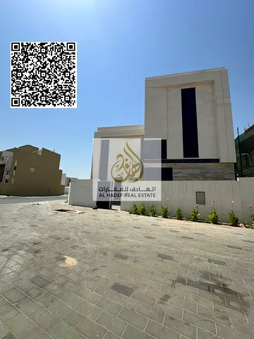 Villa in Al Zahia Ground floor and two upper floors 5 master bedrooms Fully equipped kitchen First occupancy 4000 sq ft Central air conditioning Askin