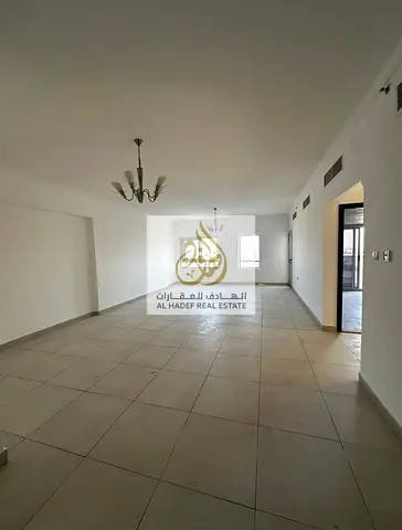 غرفتين وصاله من اكبر الشقق المتوفره ايجار سنوى بعجمان مع باركن وشهر مجانا