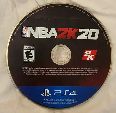 NBA 2K20 PS4 Game Disc - Used