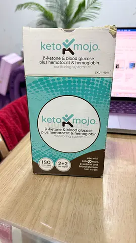 Keto-Mojo Blood Glucose and Ketone (No Strips)