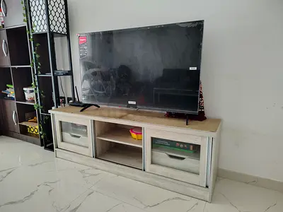 Wooden TV Unit  - Light Oak Finish