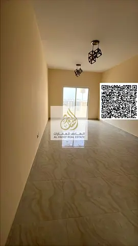 First Resident Building in Al Jurf 3: One-bedroom apartment with a living room, two bathrooms, and a balcony. Excellent layout. Annual price: 35,000.