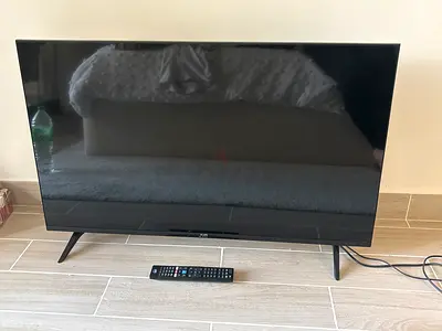 43-inch JVC LED Smart TV in good working condition with remote.