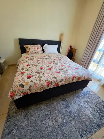 IKEA (idanas) king size storage bed + Mattress for sale