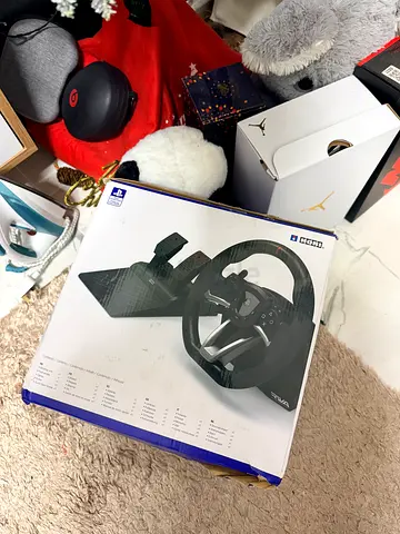 Racing Wheel apex for PlayStation (steering and pedel) Unwanted