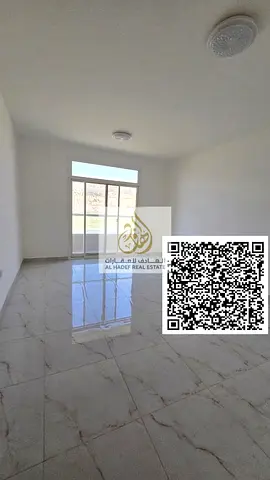 One-bedroom apartment in Al Jurf 3, excellent finishing, opposite a school and behind the Chinese market, 2 bathrooms and a balcony, second occupant,