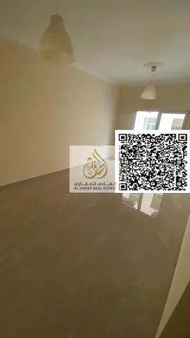 Two bedrooms and a living room with two bathrooms and a balcony. Second occupancy. Super deluxe finishing. Very spacious. Prime location in Al-Jarf 2,
