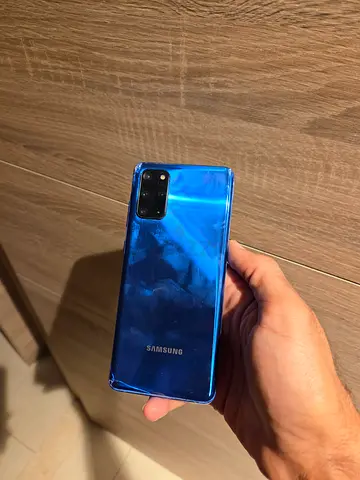 Samsung Galaxy S20Plus(blue) - good working condition, with green line on screen
