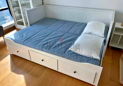 Ikea Day bed with two mettreses available in perfect condition