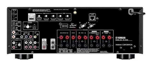 Yamaha 7.2 dolby atmos dtsX 4k bluetooth avr