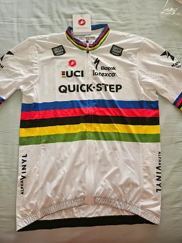 Castelli Mens Competizione Cycling Jersey (World Champion) Brand New 2XL