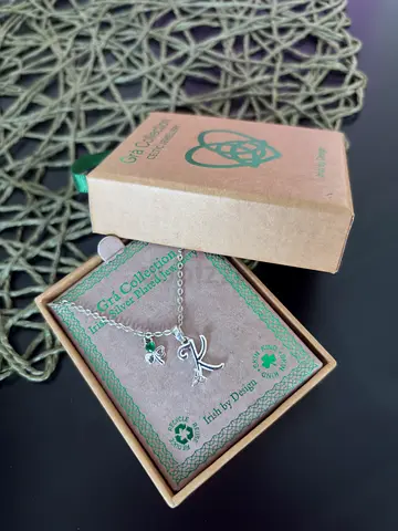 Necklace initial K