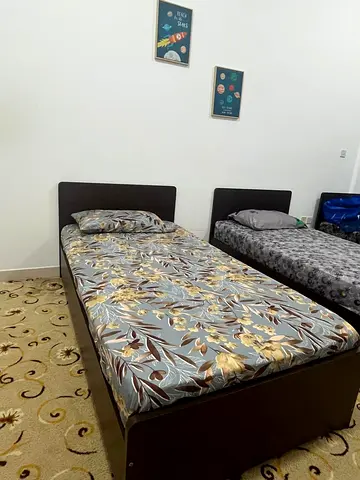 3 Single Beds with Mattresses - Very Good Condition