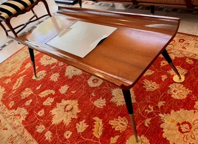 Dutch Teak Wood table Title