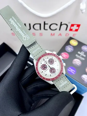 Omega Speedmaster Moon Swatch - Limited Edition Chronograph Master Copy Watch