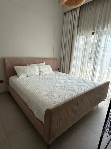 Bed frame and mattress