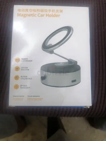 Magnetic Car Holder with Adjustable Arm  Ring Light (New in Box)
