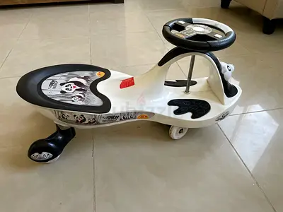 Panda Themed Swing Car for Kids