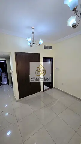 For annual rent in Ajman – Al Rawda 1, a studio apartment in a prime location, close to Al Hamidiya Police Station and directly in front of Kenz Hyper