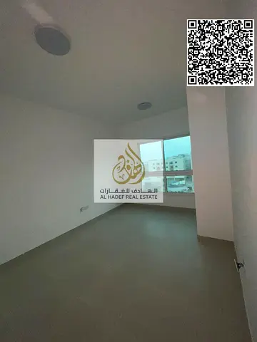 First occupant in Al Muwaihat 3 Type: Two bedrooms and a spacious living room. Bathrooms: Three modern bathrooms. Balcony with natural ventilation.