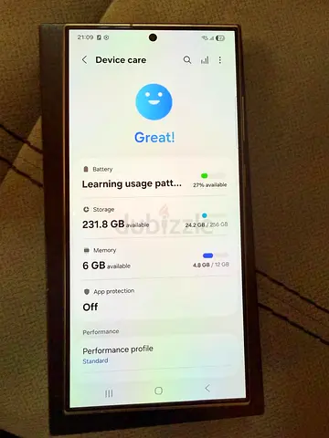 Samsung S24 ultra 256 GB UAE version Titanium Gray