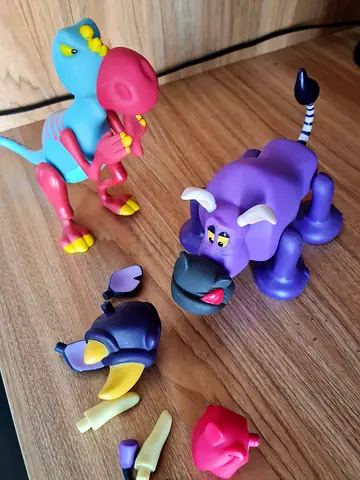 Animal figurines mix and match