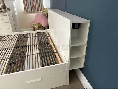 Ikea bed and mattress/king size