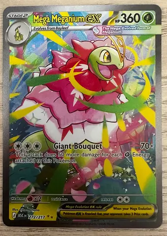 Mega Meganium SIR from Ascended Heroes Pokemon Tcg