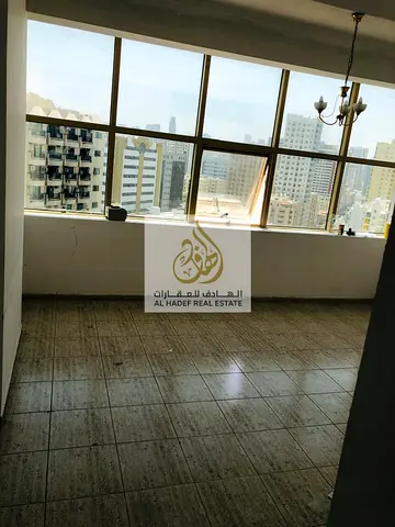 One bedroom apartment for rent in Sharjah Al Majaz 2 Jamal Abdul Nasser Street with free AC prime location near all services