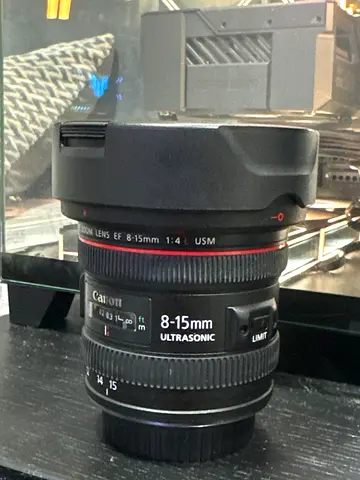 Canon ef 8-15 ultrasonic L lens usm