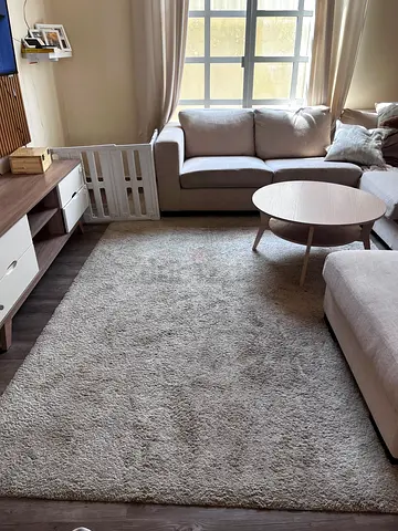 Beige carpet